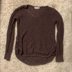 Dark purple pink republic sweater